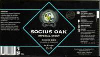 Dorpsbrouwerij De Pimpelmeesch, Socius Oak Imperial Stout