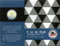 Bierbrouwerij De Blauwe IJsbeer, 5 In De Klok Session Weizen IPA