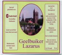 Bierbrouwerij Vermeersen , Geelbuiker Lazarus