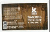 Brouwerij Kees, Barrel Project #10/2017