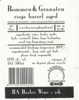 Brouwerij De Molen, Bommen & Granaten BA Barley Wine-ish