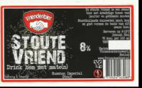 Vriendenbier, Stoute Vriend  Russian Imperial Stout