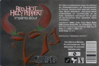 Hilldevils Beers, Red Hot Hilly Peppert Imperial Stout
