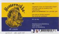 Stadsbrouwerij Middelburg , Hosternokke Ék Zinin IPA