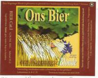 Stadsbrouwerij Wittenburg, Ons Bier een Wagenigse Blonde