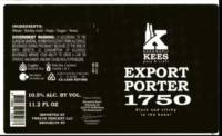 Brouwerij Kees, Export Porter 1750