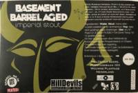 Hilldevils Beers, Basement Barrel Aged Imperial Stout