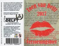 Bierhistorie Delft, Zoen Van Delft 2017