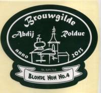 Stichting Brouwgilde Abdij Rolduc anno 2013, Blonde Non No.4