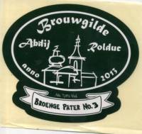 Stichting Brouwgilde Abdij Rolduc anno 2013, Broenge Pater No.3