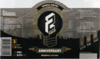 100 Watt Brewery, 2 year Anniversary Imperial Porter