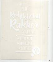 Rakker Bierbrouwerij, Red Hot Chili Rakker Spiced Wit