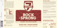 Brouwerij De 7 Deugden, Bock + Sprong 