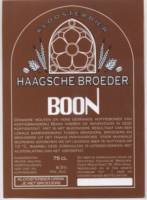 Stichting Haagsche Broeder, Boon