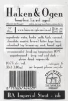 Brouwerij De Molen, Haken & Ogen Bourbon Barrel Aged