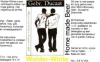 Brouwerij in Speciaalbier Gebroeders Ducaat, Wolder-White