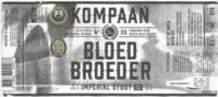 Kompaan Dutch Craft Beer Company, Bloedbroeder Imperial Stout With Port