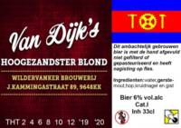 Wildervanker Brouwerij, Van Dijk's Hoogezandster Blond