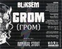 Brouwerij Bliksem, Grom Imperial Stout