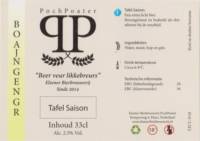 Elsener Bierbrouwerij PochPoater, Boajngengr Tafel Saison