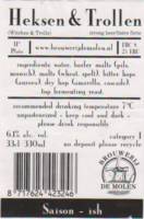 Brouwerij De Molen, Heksen & Trollen Saison-ish