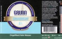 Groningse Bierbrouwerij, Grunn Hoagelwit  5%