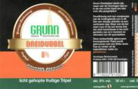 Groningse Bierbrouwerij, Grunn Dreidubbel 8%