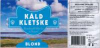 Bierbrouwerij De Hoge Stins, Kâld Kletske Blond