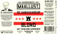 Bierbrouwerij Maallust, De Ambassadeur Blond