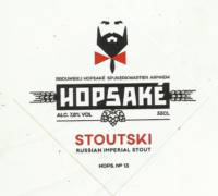Brouwerij Hopsaké, Hopsaké Stoutski Russian Imperial Stout