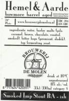 Brouwerij De Molen, Hemel & Aarde Smoked Imp Stout BA-ish