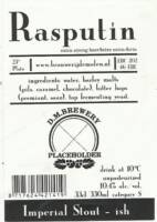 Brouwerij De Molen, Rasputin Imperial Stout-ish