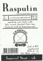 Brouwerij De Molen, Rasputin Imperial Stout-ish