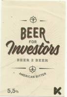 Brouwerij De Molen, Beer For Investors