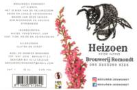 Brouwerij Romondt, Heizoen