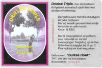 Microbrouwerij Bulkse Hoek, Drielse Triple Karakter