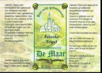 Dorpsbrouwerij De Maar, Jabeeks Tripel