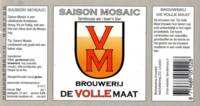 Bierbrouwerij De Volle Maat, Saison Mosaic 