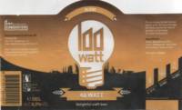 100 Watt Brewery, 40 Watt Blond