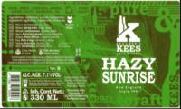 Brouwerij Kees, Hazy Sunrise