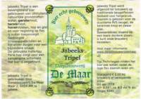 Dorpsbrouwerij De Maar, Jabeeks Tripel