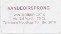 Brouwerij Van de Oirsprong, Winterbier