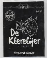 De Gaperd Speciaal Bier Brouwerij, De Klerelijer Stout