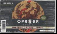 Oproer Brouwerij, Imperial Oatmeal Stout