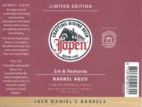 Jopen B.V., Sin & Remorse Barrel Aged