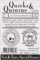 Brouwerij De Molen, Quirks & Quinine Gin & Tonic Spiced Saison