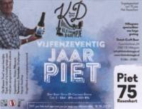 Brouwerij Klein Duimpje, Vijfenzeventig Jaar Piet Brouwerij Klein Duimpje, Vijfenzeventig Jaar Piet