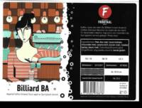 Brouwerij Frontaal, Billiard BA Imperial Coffee Oatmeal Stout
