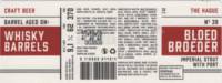Kompaan Dutch Craft Beer Company, Bloedbroeder Imperial Stout With Port