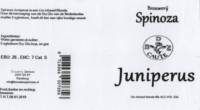 Brouwerij Spinoza, Juniperus